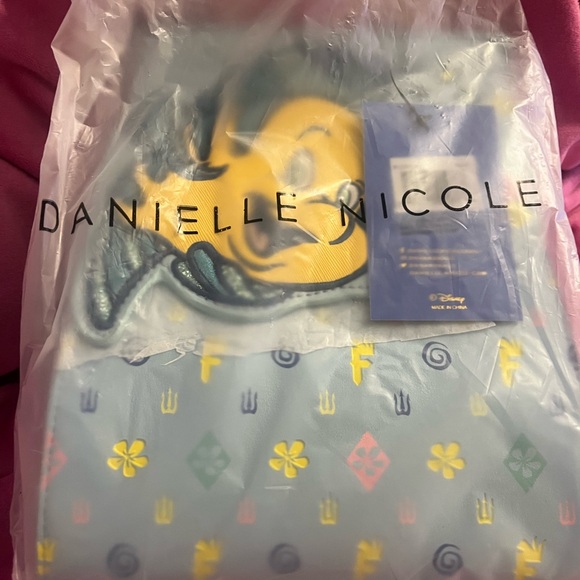 Danielle Nicole Blue and Yellow Mermaid Handbag - Picture 4 of 5